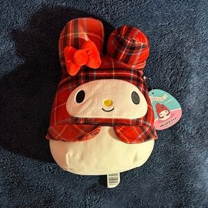 My Melody Red Plaid Squishmellow